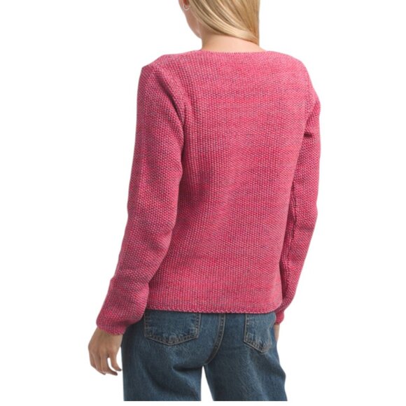 COCOGIO Made In Italy Gold Tone Buttons Sweater Cardigan - Picture 2 of 3